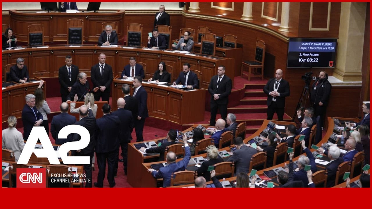 🔴LIVE: Tensione në Kuvend, PD bllokon foltoren, PS miraton ndryshimet në qeveri