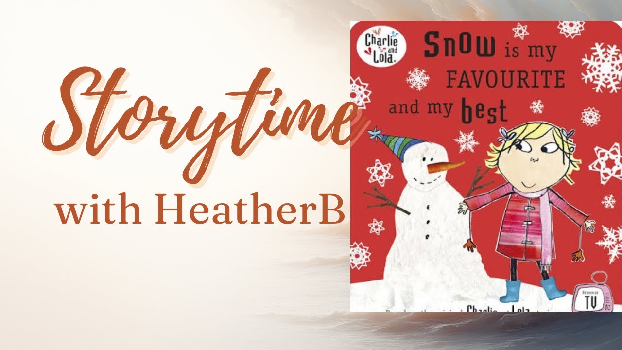Snow is my FAVORITE and my Best ❄️ Cozy Read Aloud with Page Turns | 