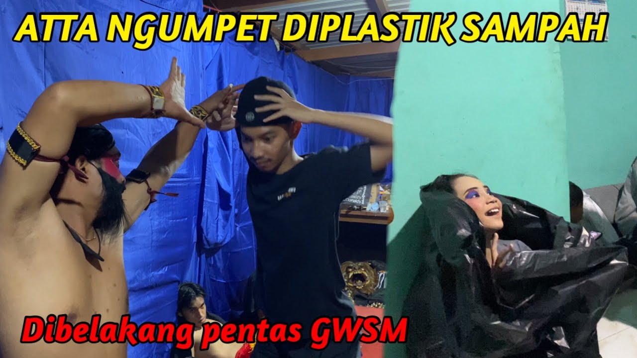 SELALU ADA AJA KERANDOMAN DIBELAKANG PENTAS GWSM