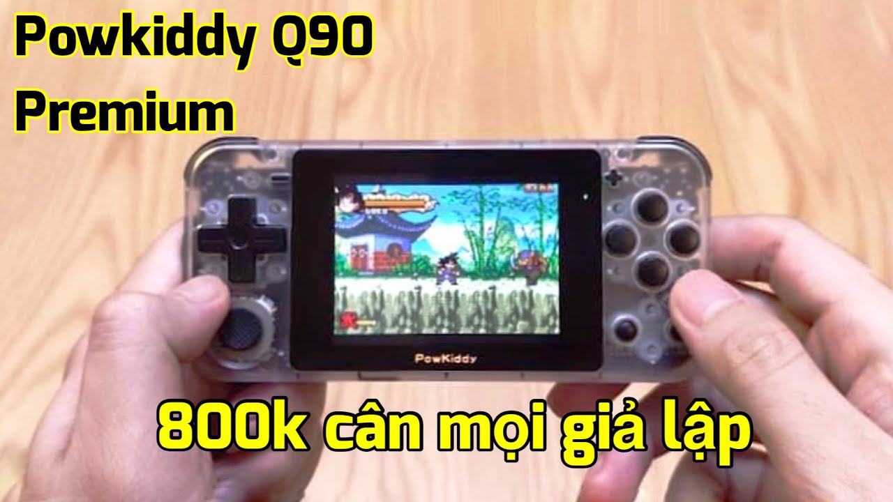 Chi tiết Máy chơi game Powkiddy Q90 Premium Việt hoá giá 800k: Có gì hay ?