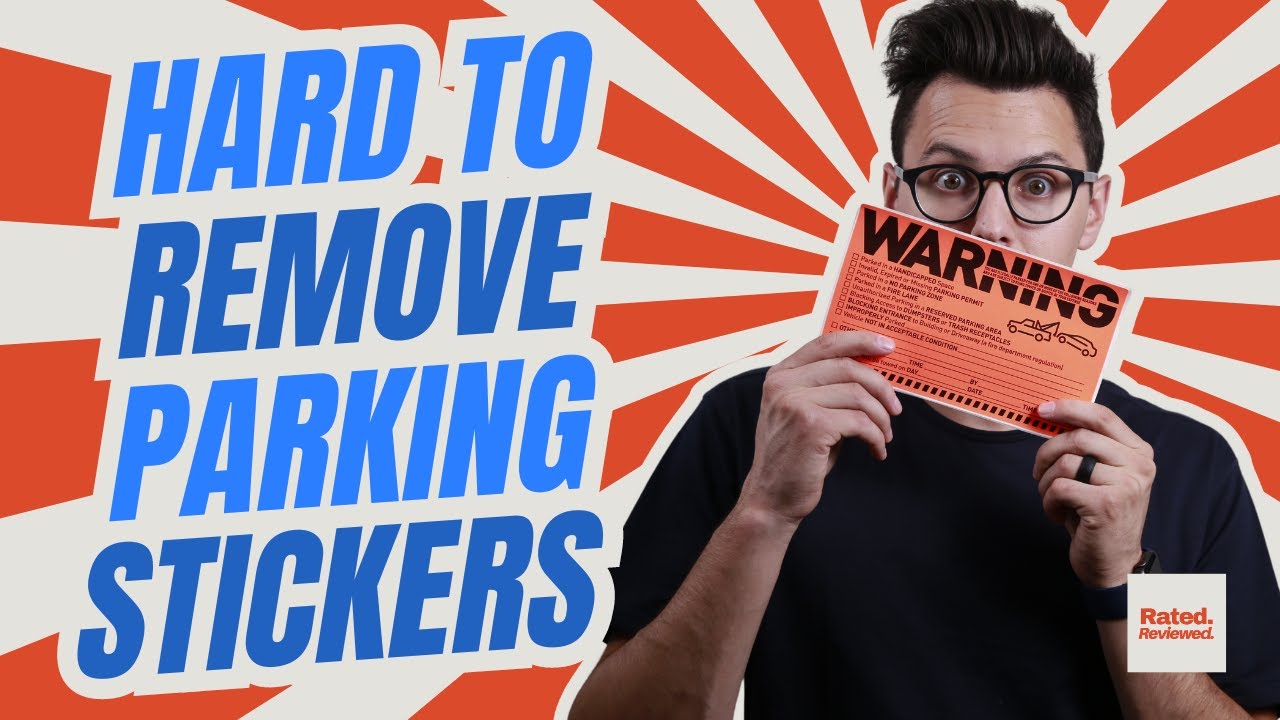 Parking Stickers for Parking Violators - Easykart 50 Parking Violation Stickers + Hidden Feature