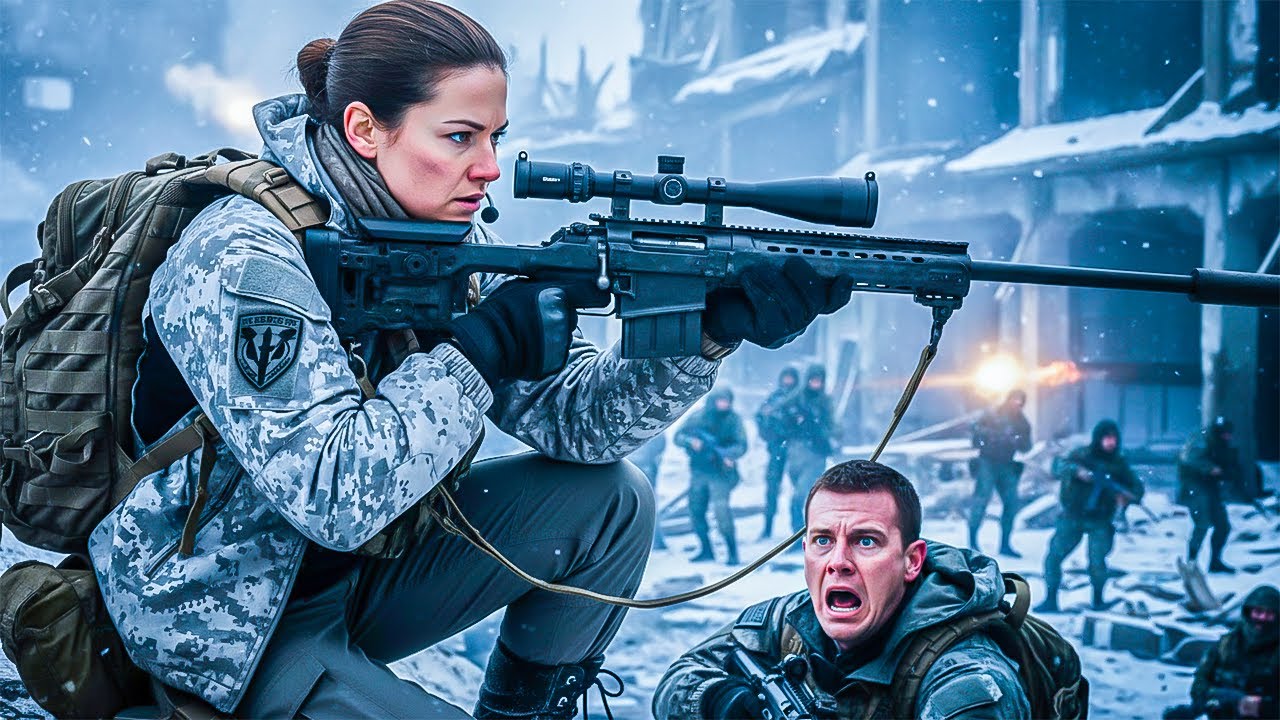 “Enemies Everywhere!” The Navy SEAL Shouted — Then The Hidden Female Sniper Ended It With One Shot