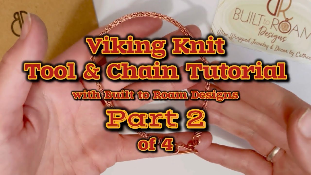 ⚒️ Viking Knit Weave Tutorial for Beginners | Step-by-Step Viking Knit Weave | DIY Wire Wrapping