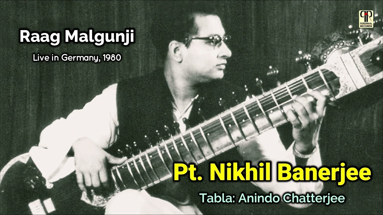 Pandit Nikhil Banerjee | Raag Malgunji | Hindusthani Classical Music on Sitar | Classic Gems