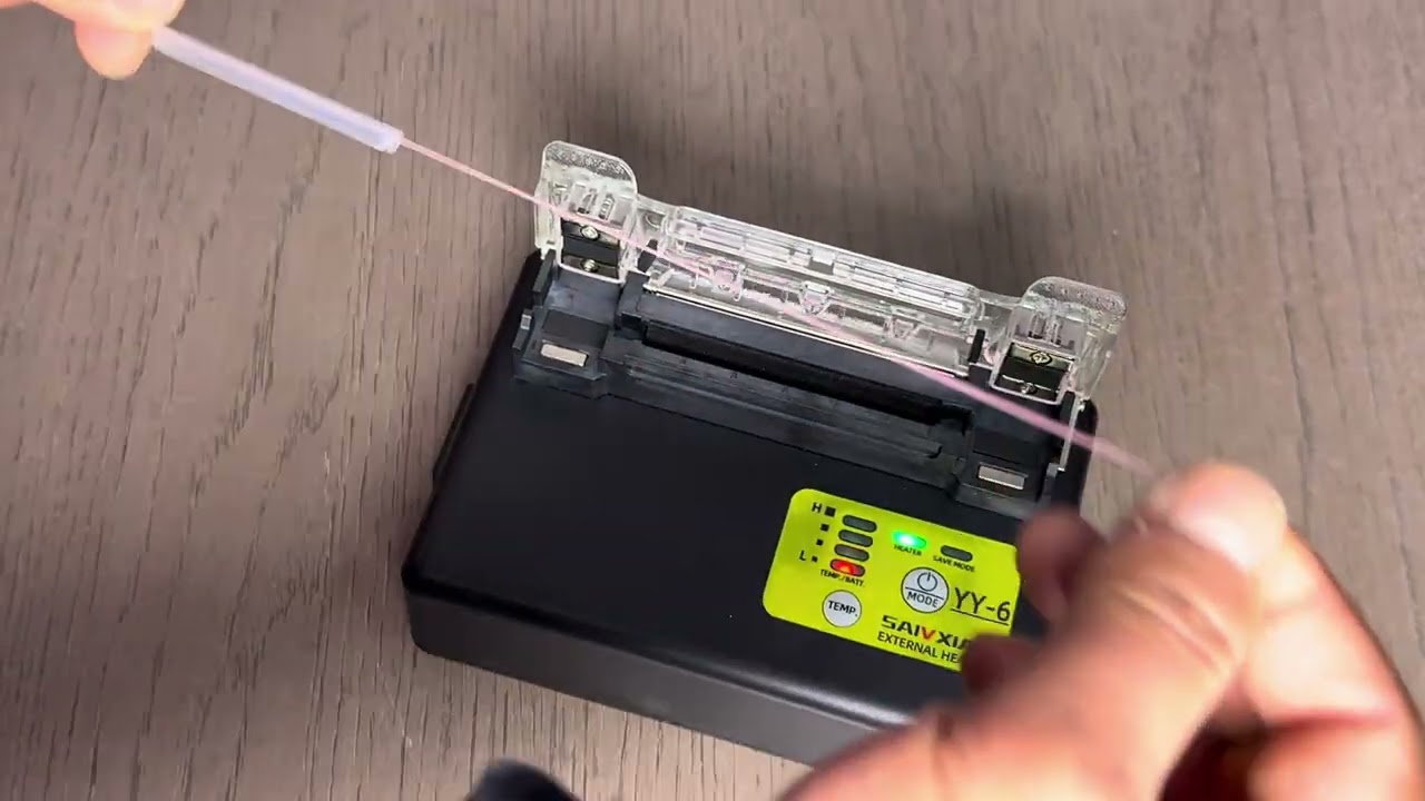 External sleeves heater #opticalfibercommunication #splicingmachine #externalsleevesheater