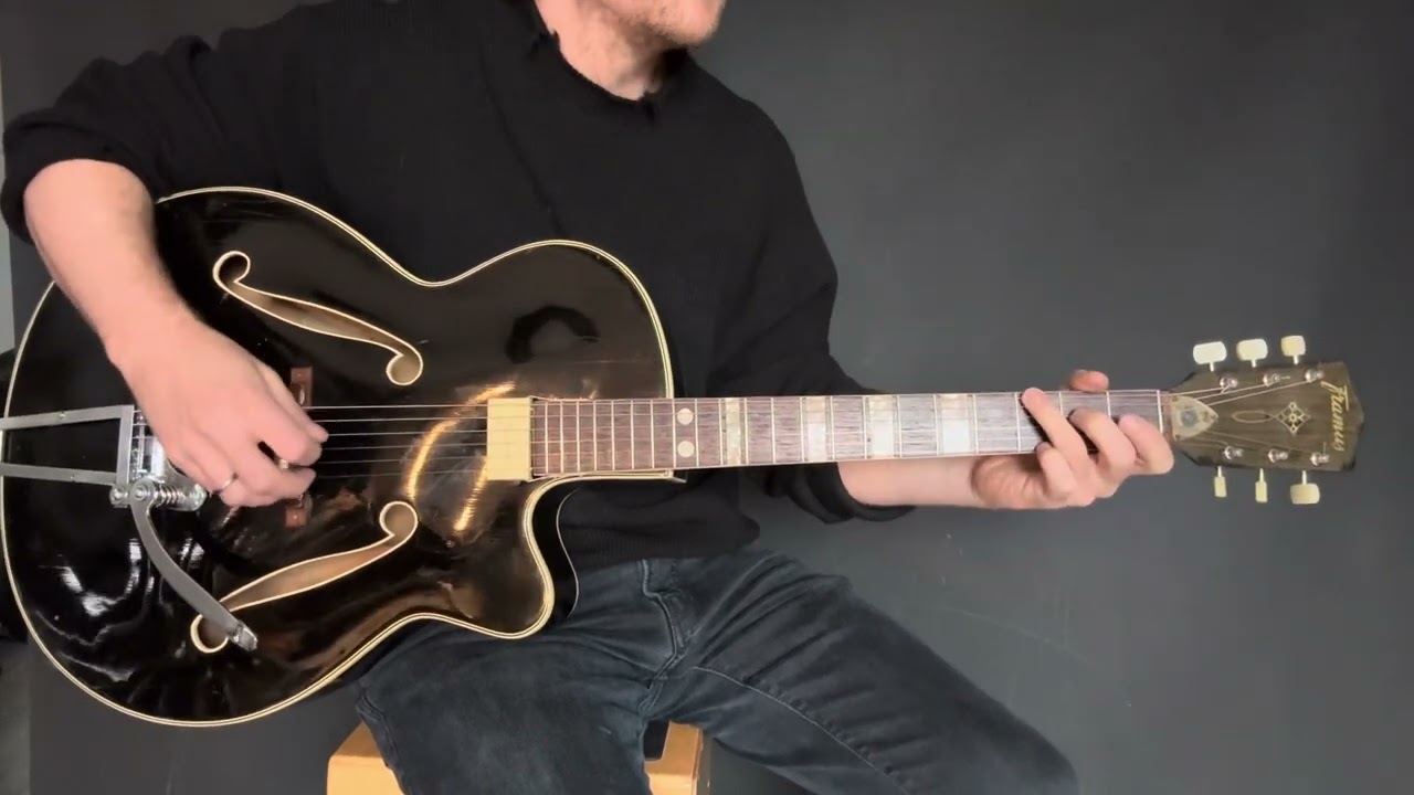 Framus 5/68 Cutaway 1963 - restored