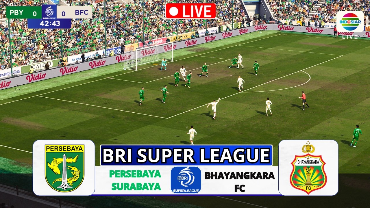Persebaya Surabaya vs Bhayangkara FC | BRI Super League 2025/2026 | virtual match