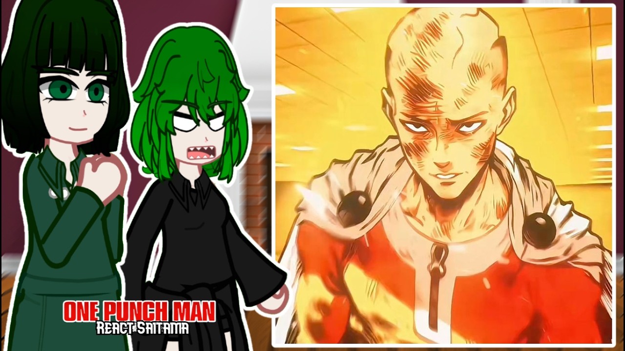 One Punch Man React to Saitama | One Punch Man | Gacha React