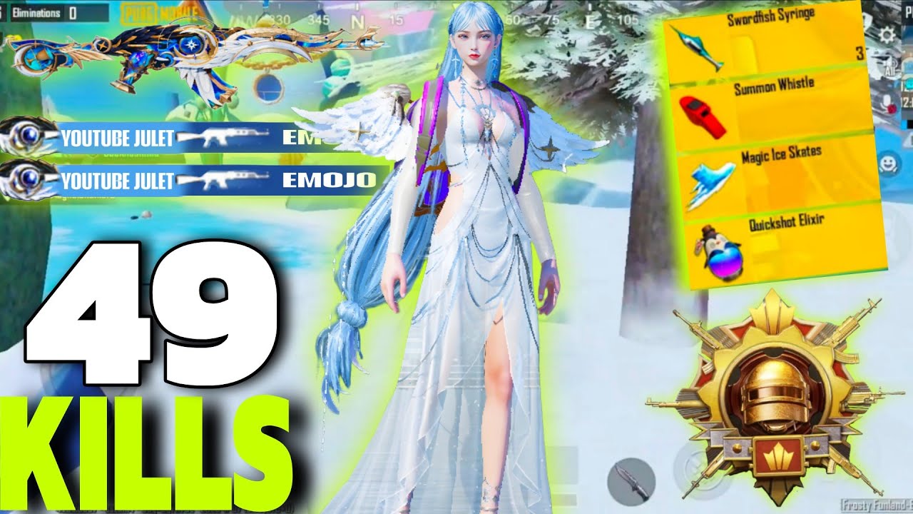 49 kills!🔥 BEST AGRESSIVE GAMEPLAY with SOLO V SQUAD 😍 iQOO neo 10 🥵 pubg mobile 