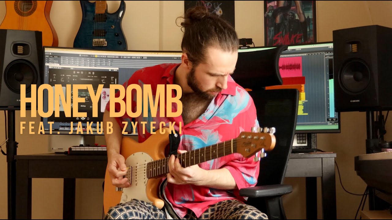 regressor | HONEY BOMB (feat. Jakub Zytecki) Guitar Playthrough