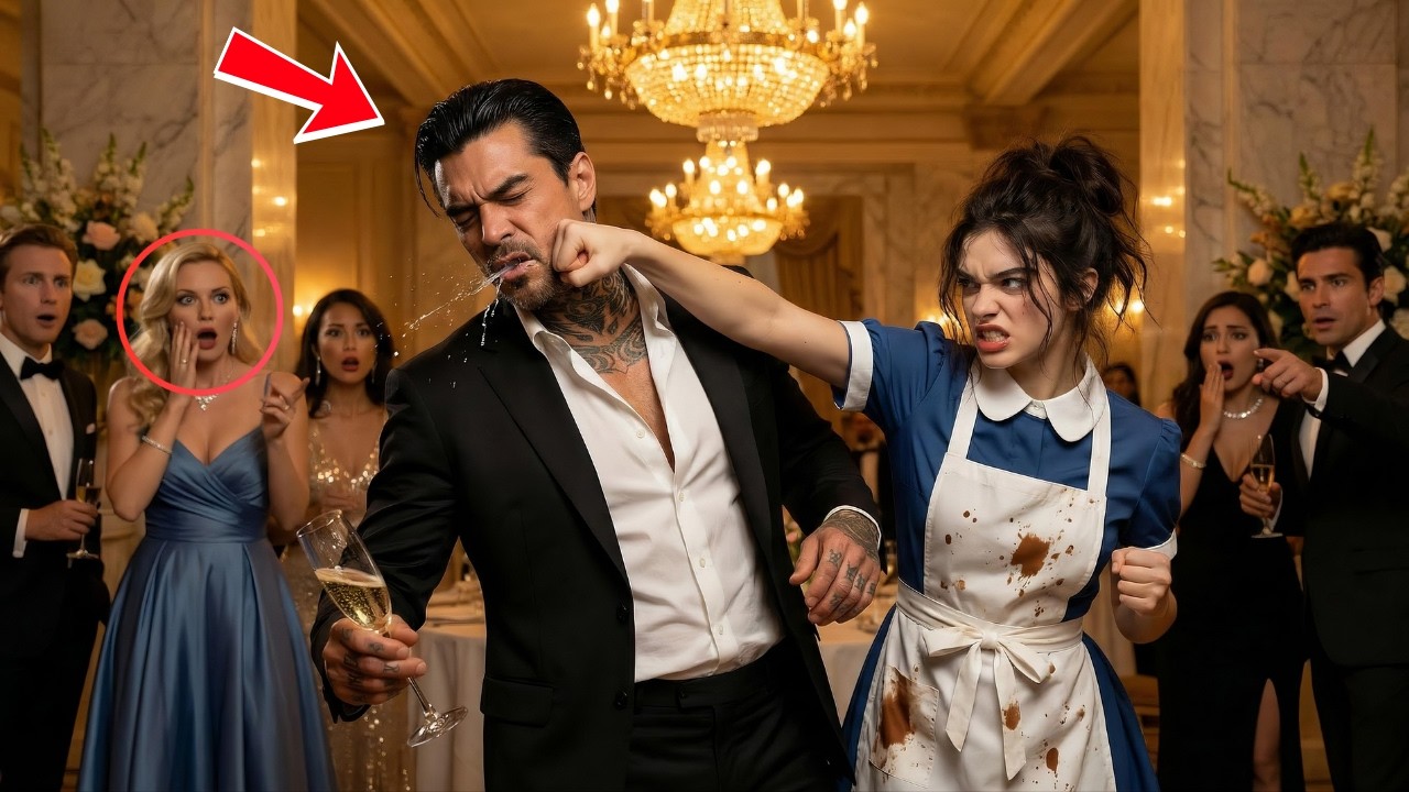 The Poor Waitress Punched Mafia Boss To Save His Life— What He Did Next Shocked Everyone