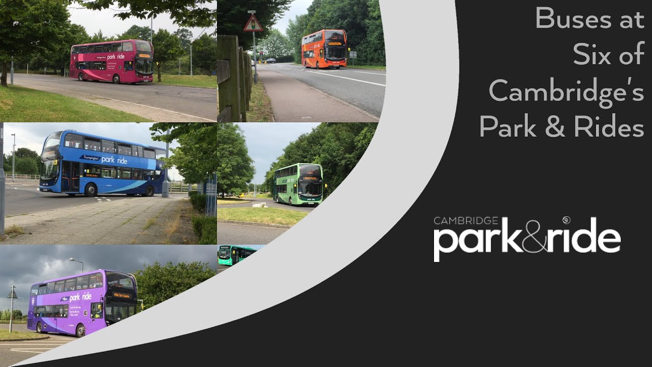 Buses at Six of Cambridge's Park & Ride Sites