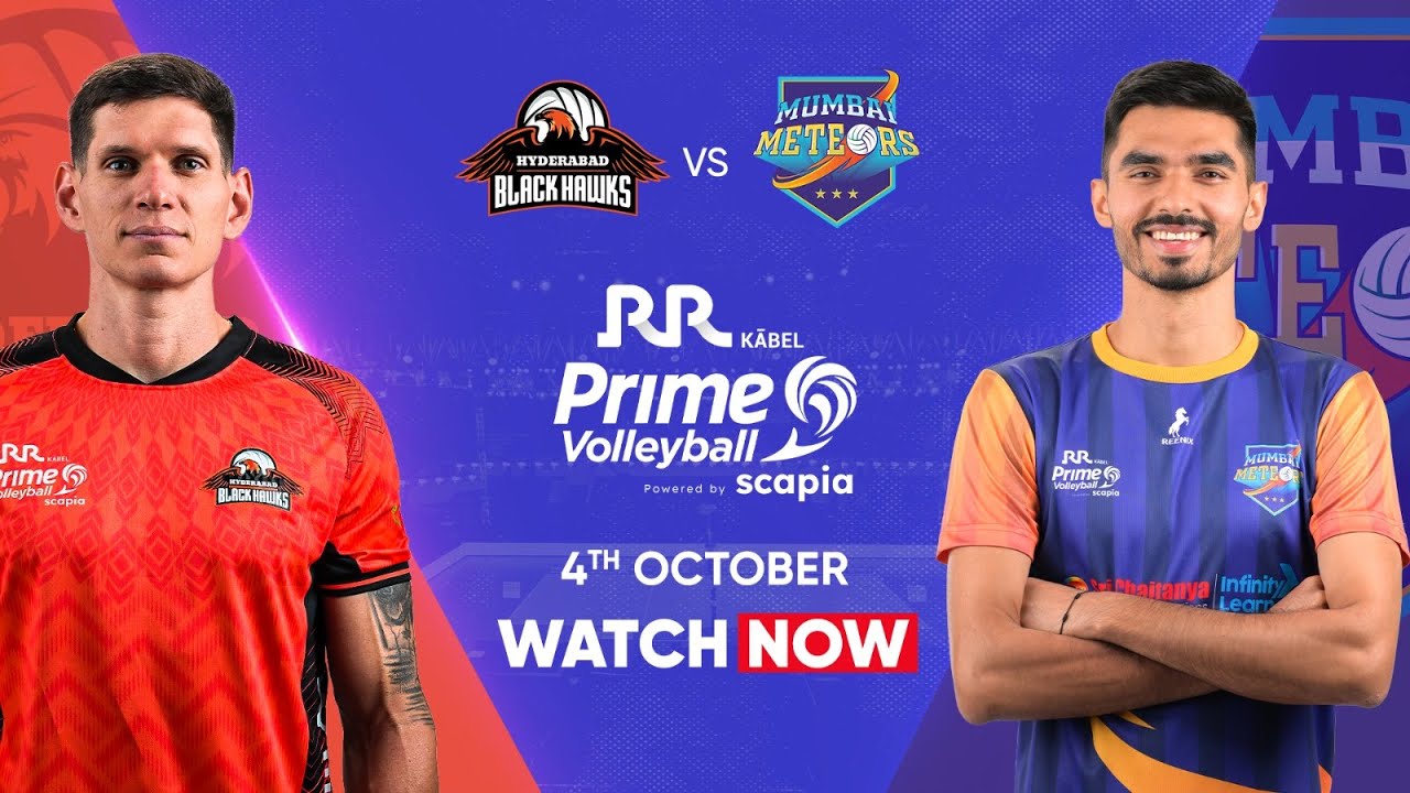 Game 5 - Hindi - Hyderabad Black Hawks Vs Mumbai Meteors