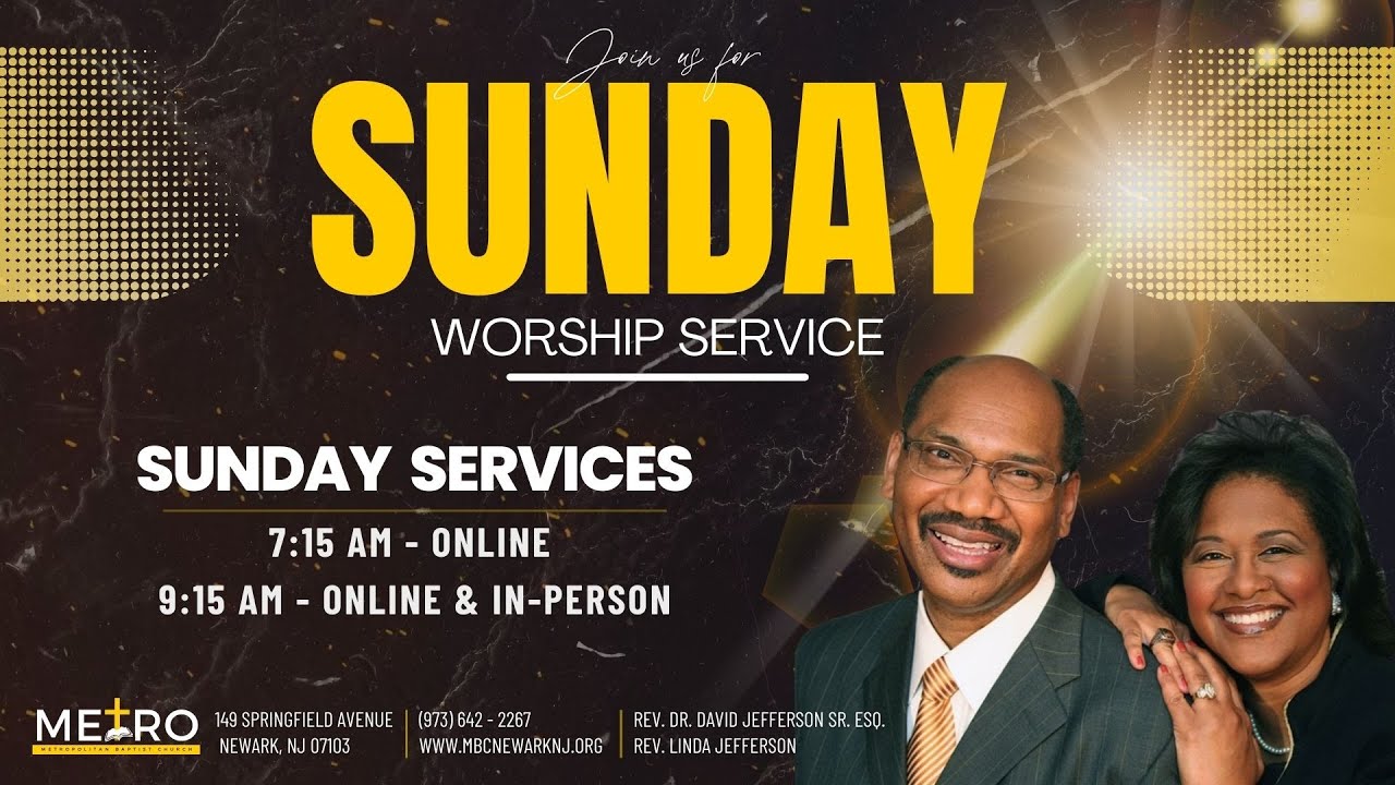 9:15 AM Metro's Worship Service | Live Stream