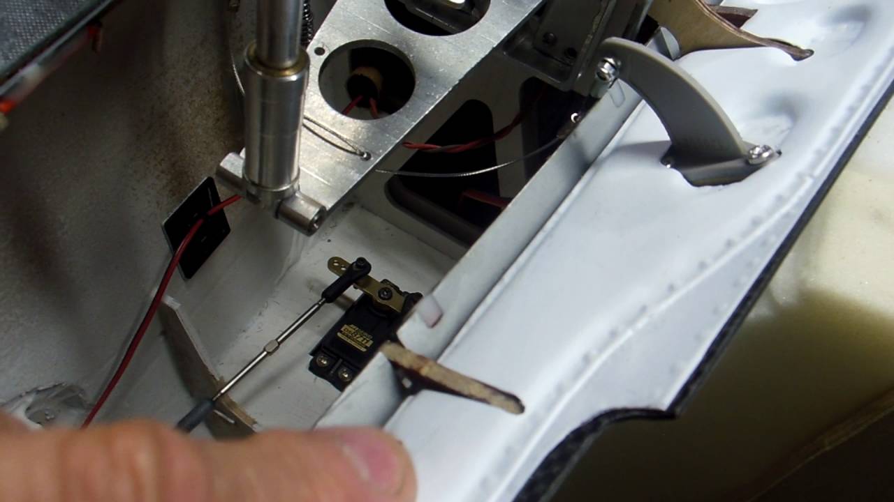 Completed setup for the CARF Corsair tail gear doors