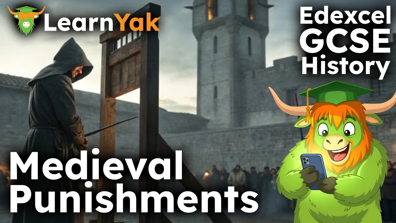 Medieval Punishment Explained | GCSE Edexcel History Revision, LearnYak