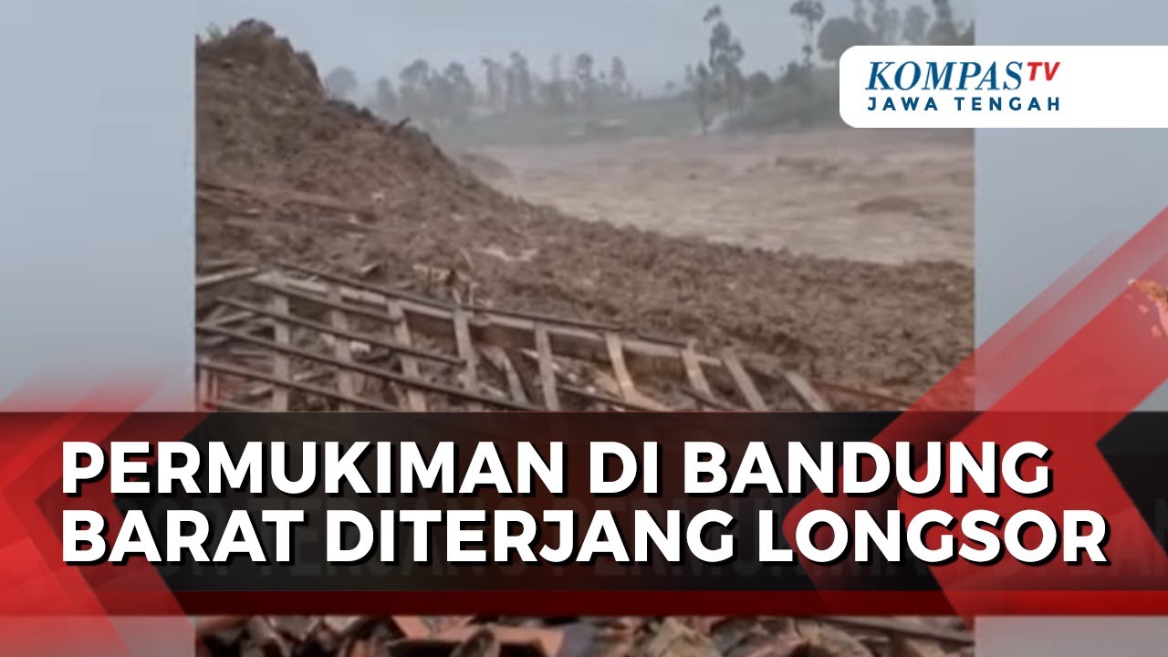 30 Rumah di Bandung Barat Tertimbun Longsor