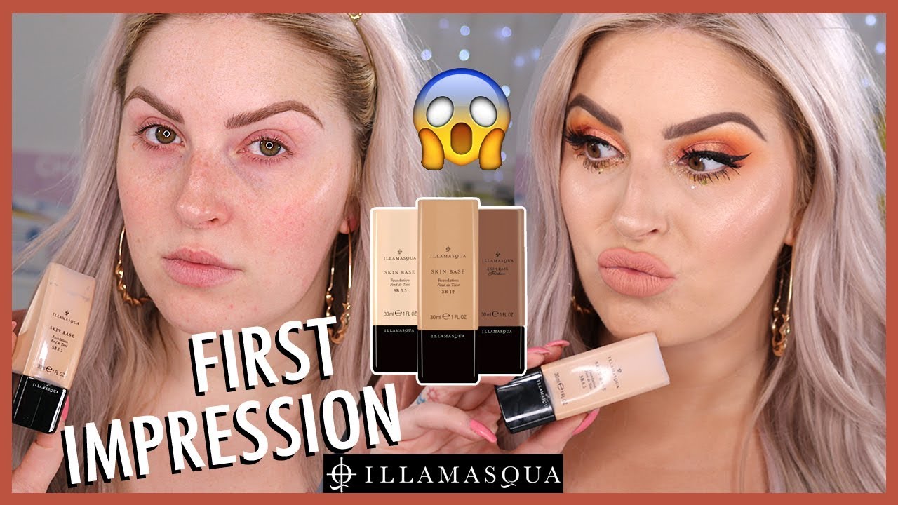 FIRST IMPRESSION 💩 Illamasqua Skin Base Foundation 💕 *CULT FAVORITE* 🤔