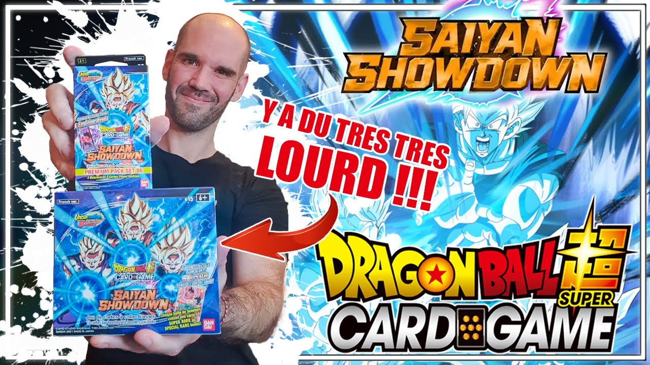Unboxing Cartes Dragon Ball Super Card Game BT15 Saiyan Showdown