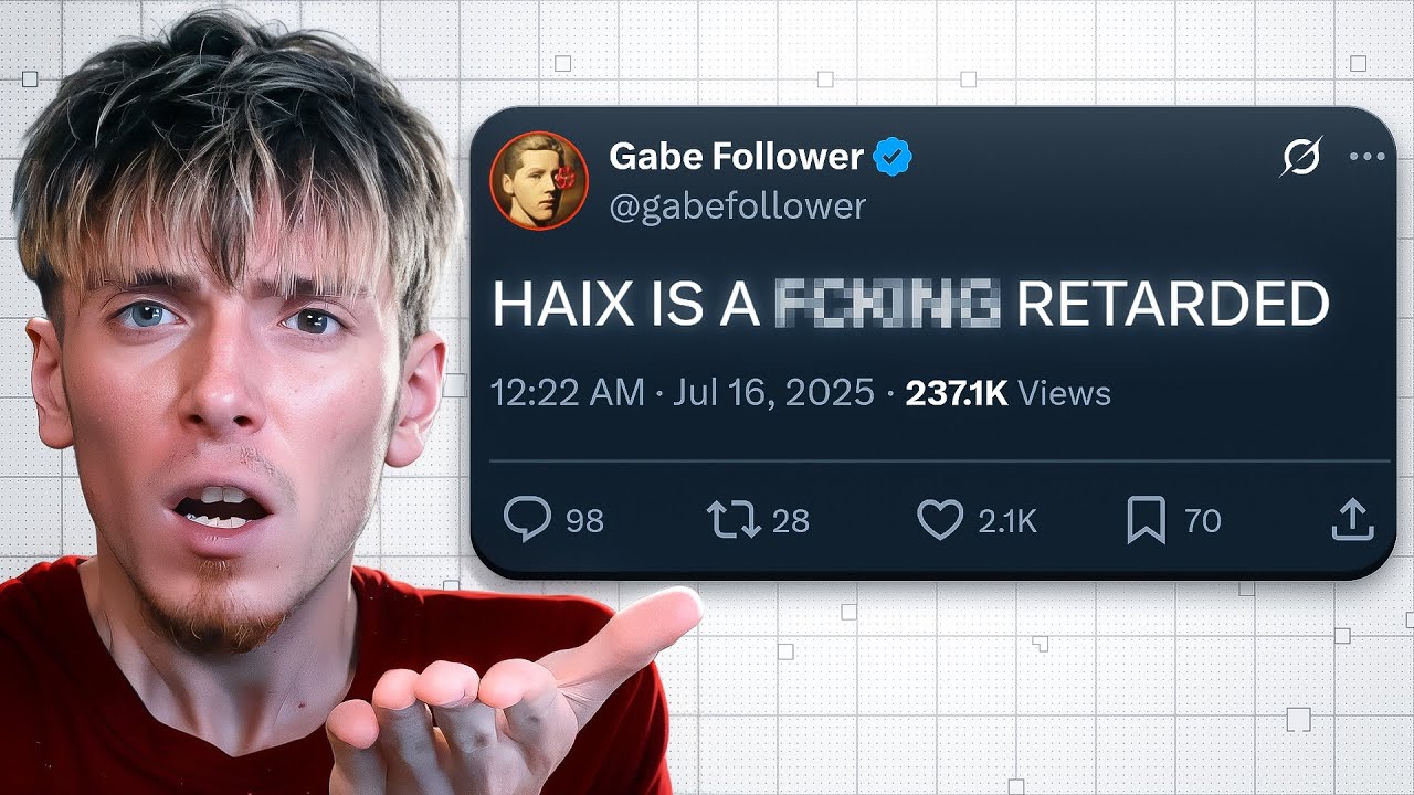 HaiX Responds To Gabe Follower Hate…