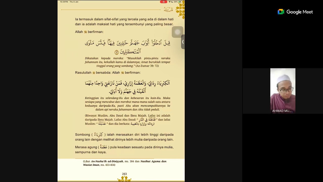 KULIAH KITAB IDAMAN PENUNTUT (8/1/26)