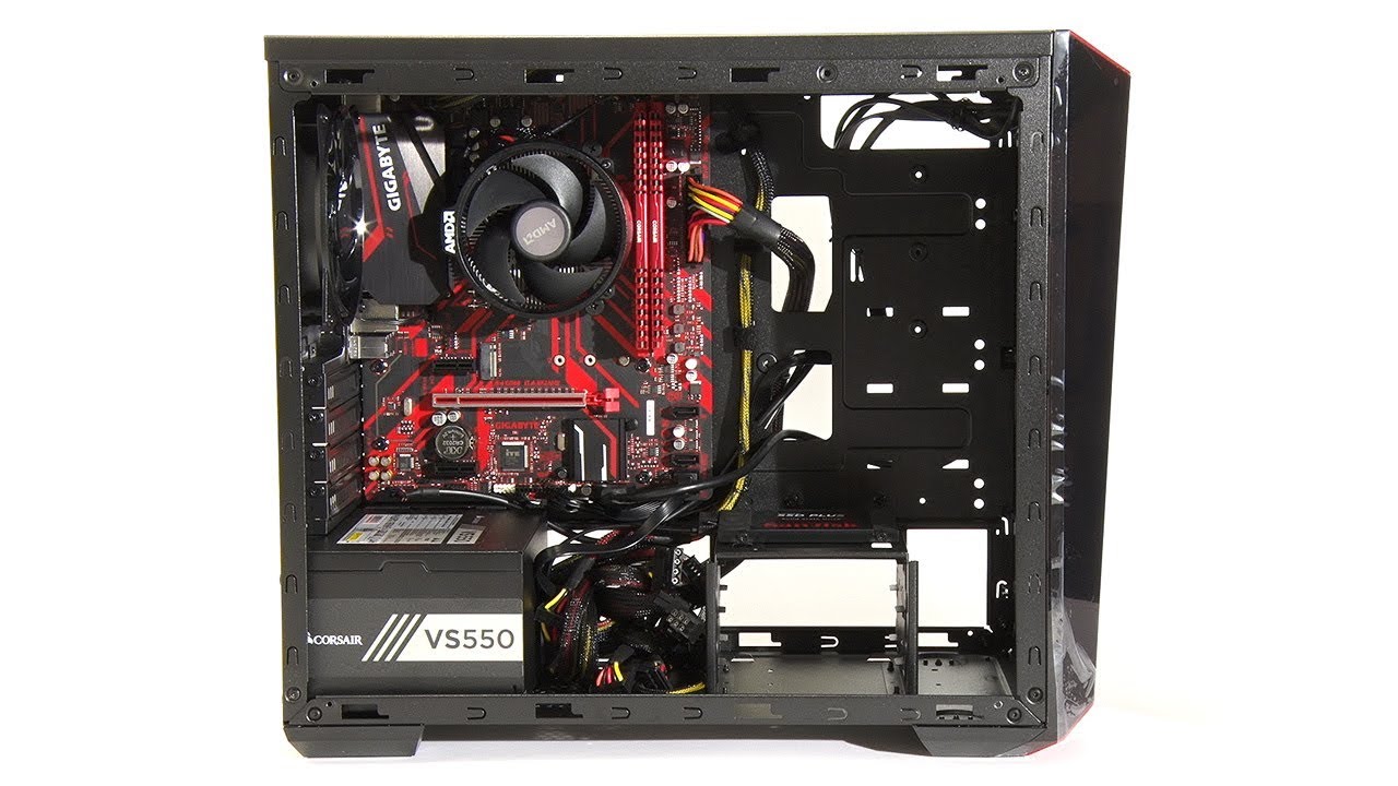 Ryzen Budget PC Build #2: Case, PSU, SSD & Assembly