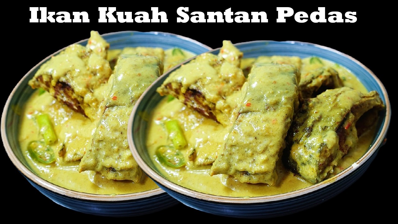 Resep ikan kuah santan pedas yang enak, gurih pedasnya nendang