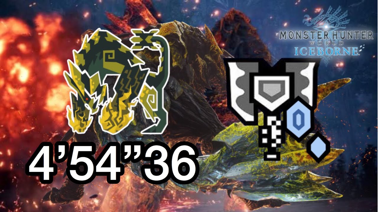 [MHW:IB|PS4]Raging Brachydios 4:54 Charge Blade/盾斧 solo 猛爆碎龍 猛り爆ぜるブラキディオス