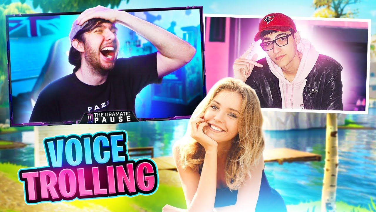 VOICE TROLLING WITH ABSORBER! #FaZe5