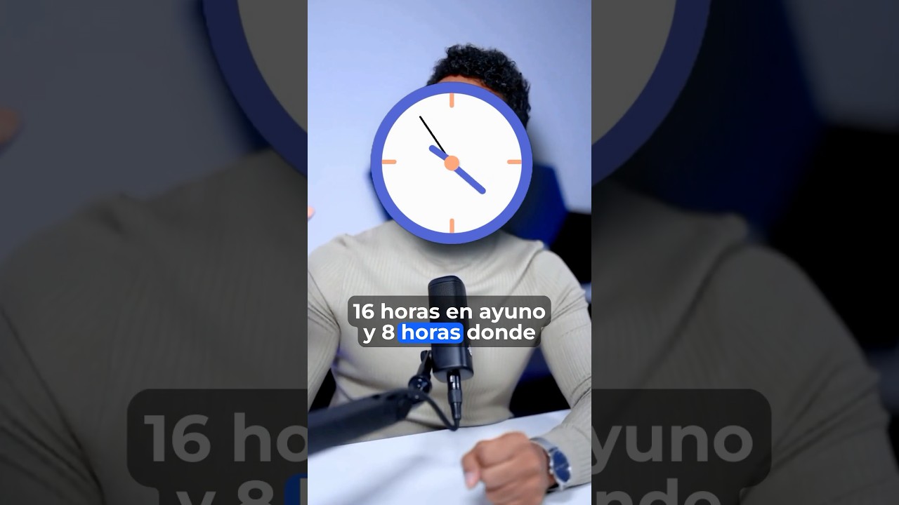 Ayuno intermitente 16/8 as&iacute; se hace