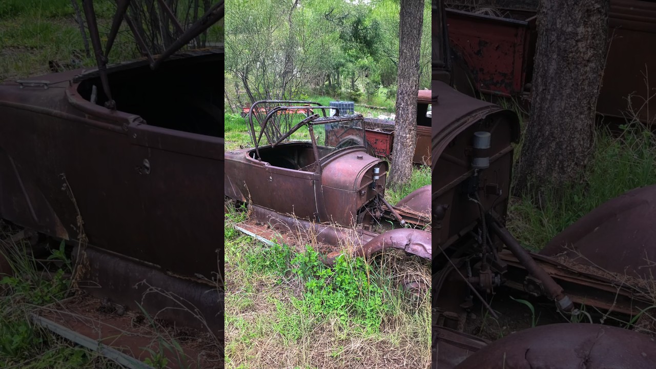 Restoring 1929 Roadster Body Found Abandoned in the Forest!