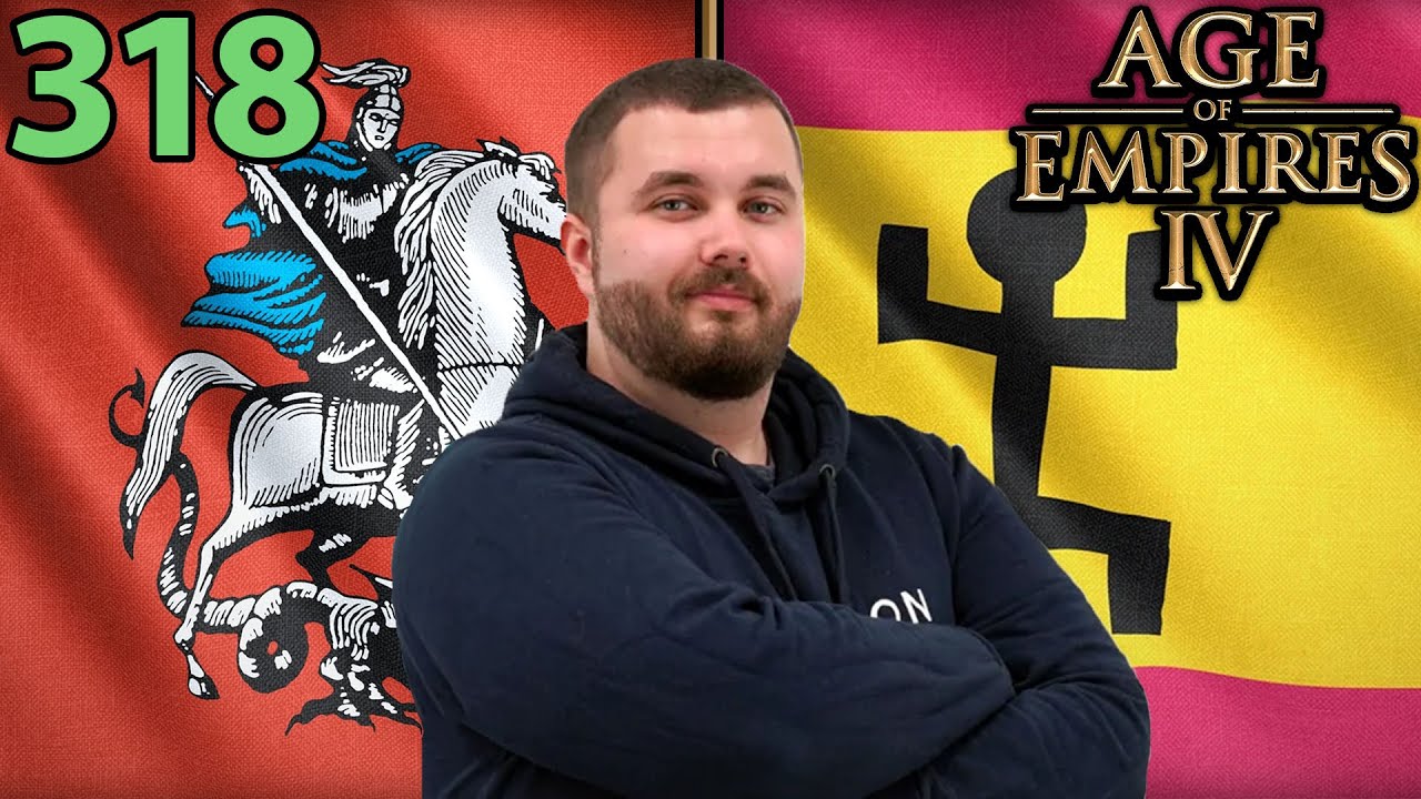 Unmengen an Gold - Crackedy (Rus) vs Frank the Mantis Shrimp (Malier) - Age of Empires 4 - Cast 318