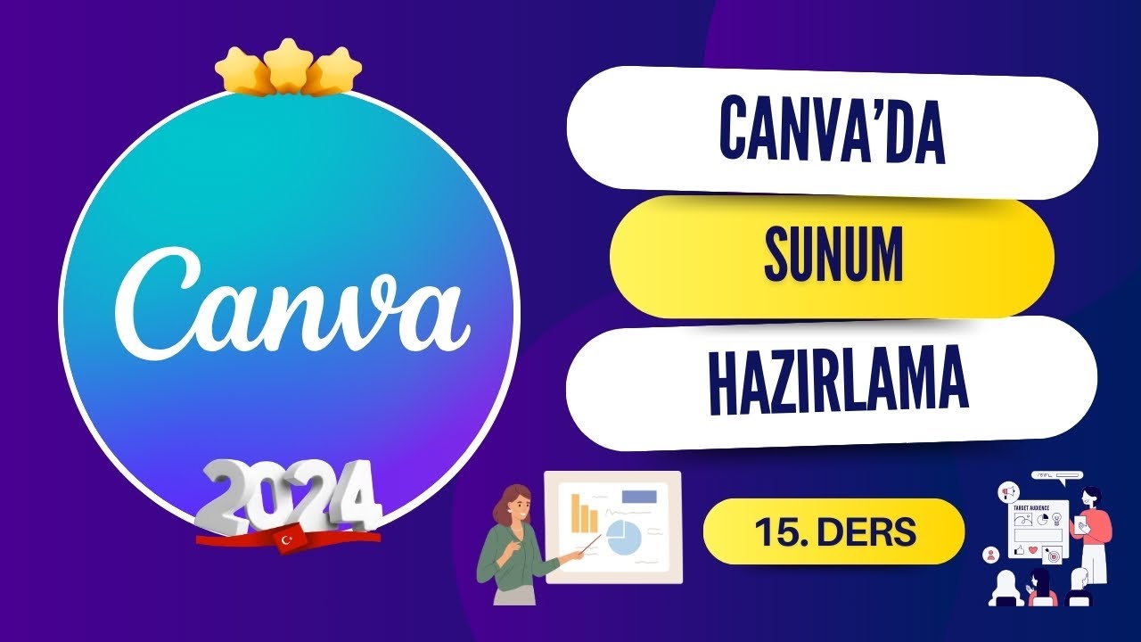 Canva'da Sunum Nasıl Hazırlanır? Sayfa Geçiş Animasyonları Nasıl Eklenir? Uygulamalı Sunum Hazırlama