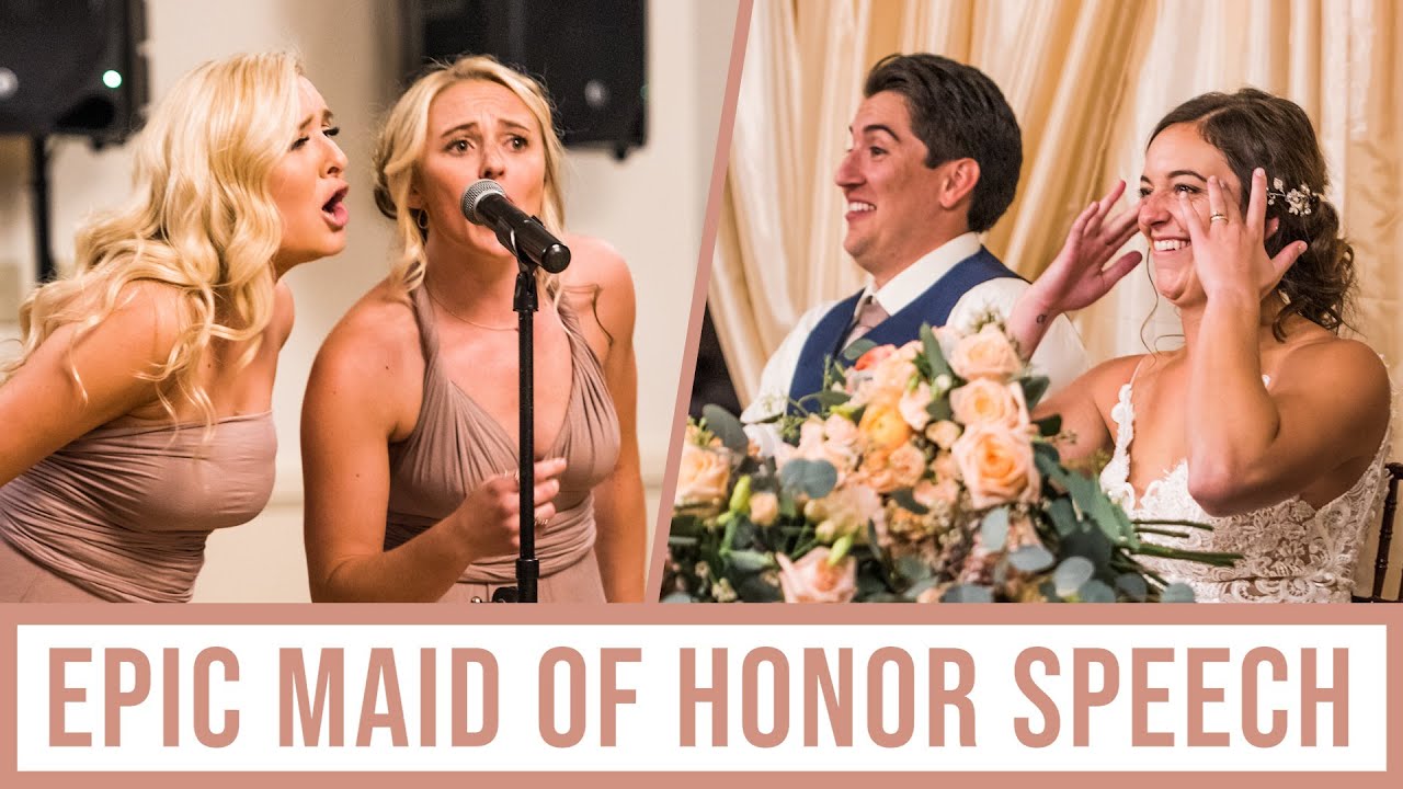 Maid of Honor's Speech Turns Into Epic Mashup