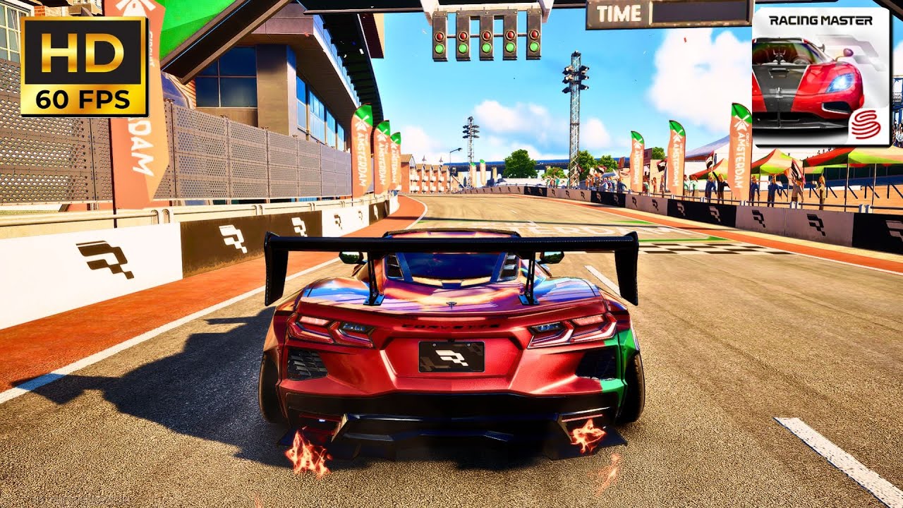 Racing Master Gameplay Corvette C8 Max Graphics