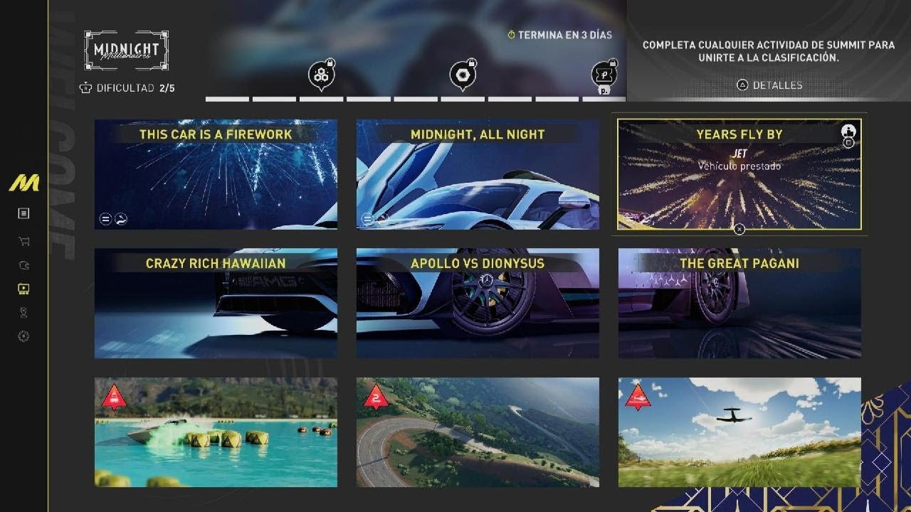 The Crew Motorfest New Summit Contest Midnight Millionaires Puntos Platino. AMG One Star Pattern