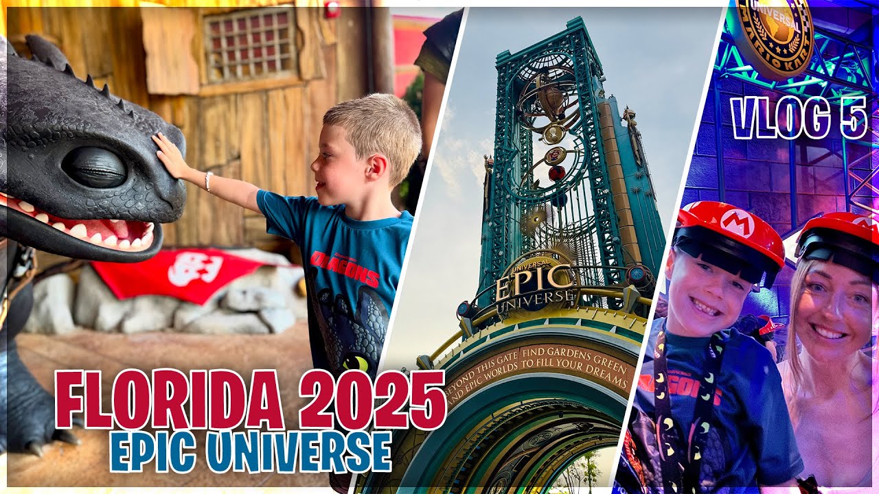 EPIC UNIVERSE IS... EPIC | THE BEST DAY | ALL WORLDS | FOOD | RIDES | SHOWS | MEET & GREET | MERCH