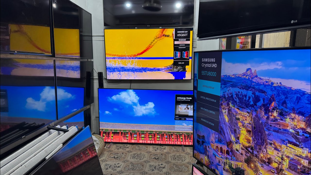 Samsung QLED 75 65 55 50 inches 