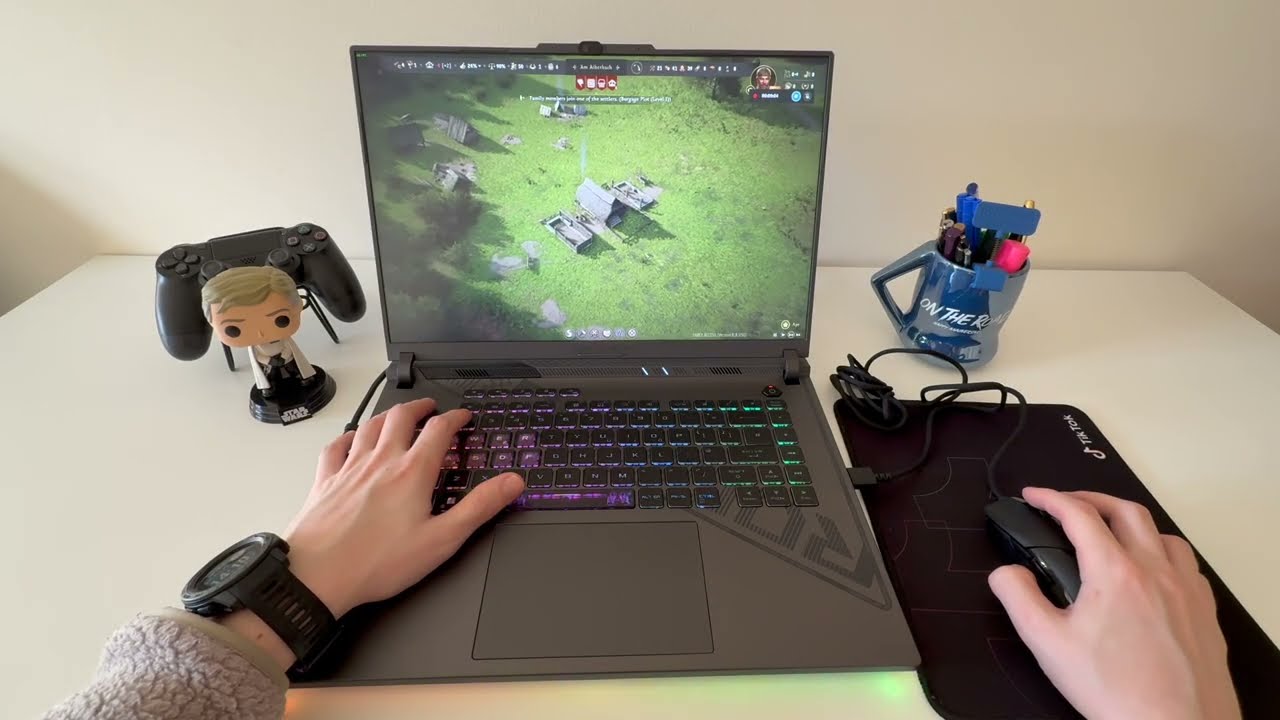 ASUS ROG STRIX G16 - MANOR LORDS GAMEPLAY