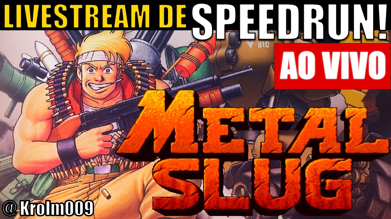 🟢TENTANDO O RECORDE MUNDIAL DE METAL SLUG (11:10)