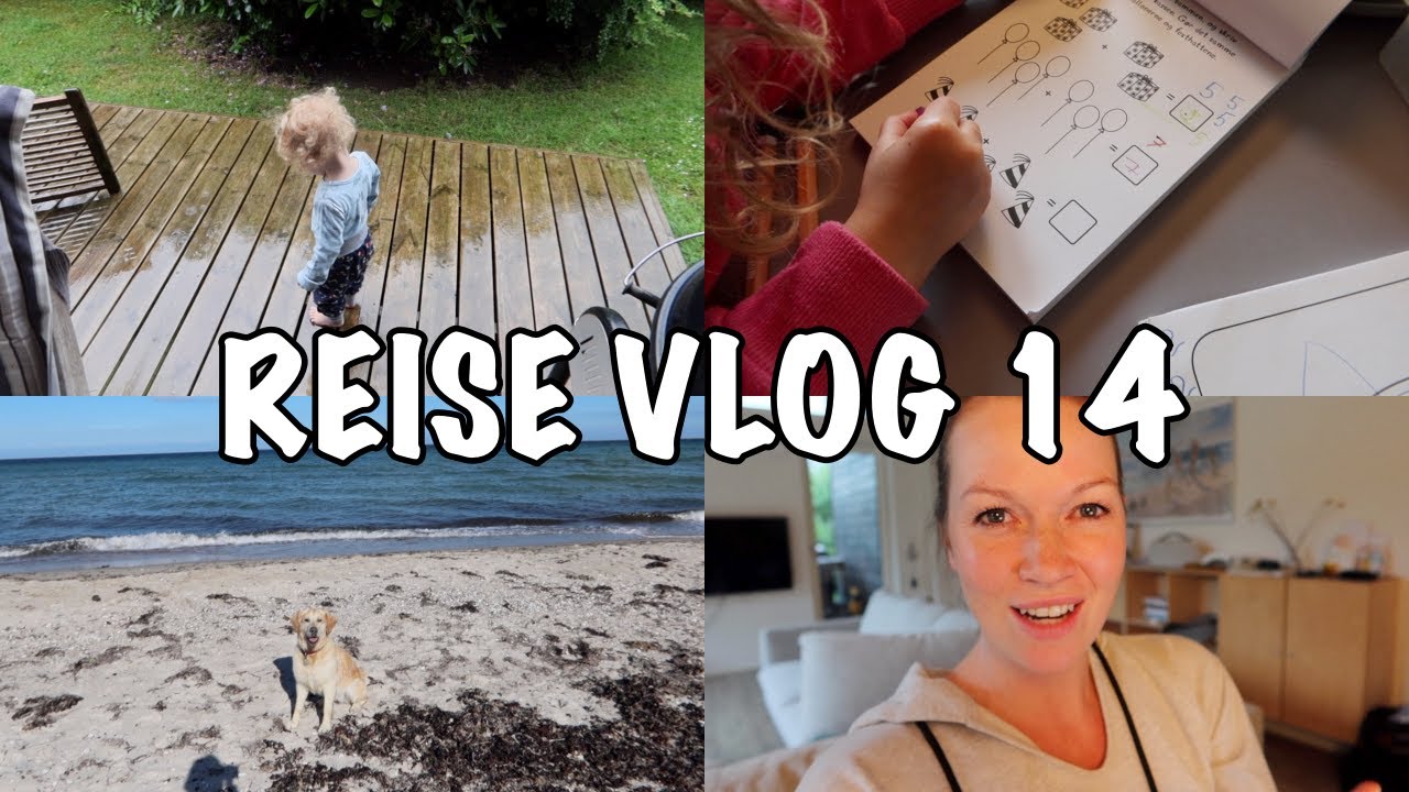 Reise Vlog 14 | Regen in Dänemark | Rude Strand |  Whirlpool FAIL