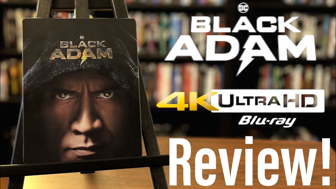 Обзор Black Adam (2022) на 4K UHD Blu-ray!