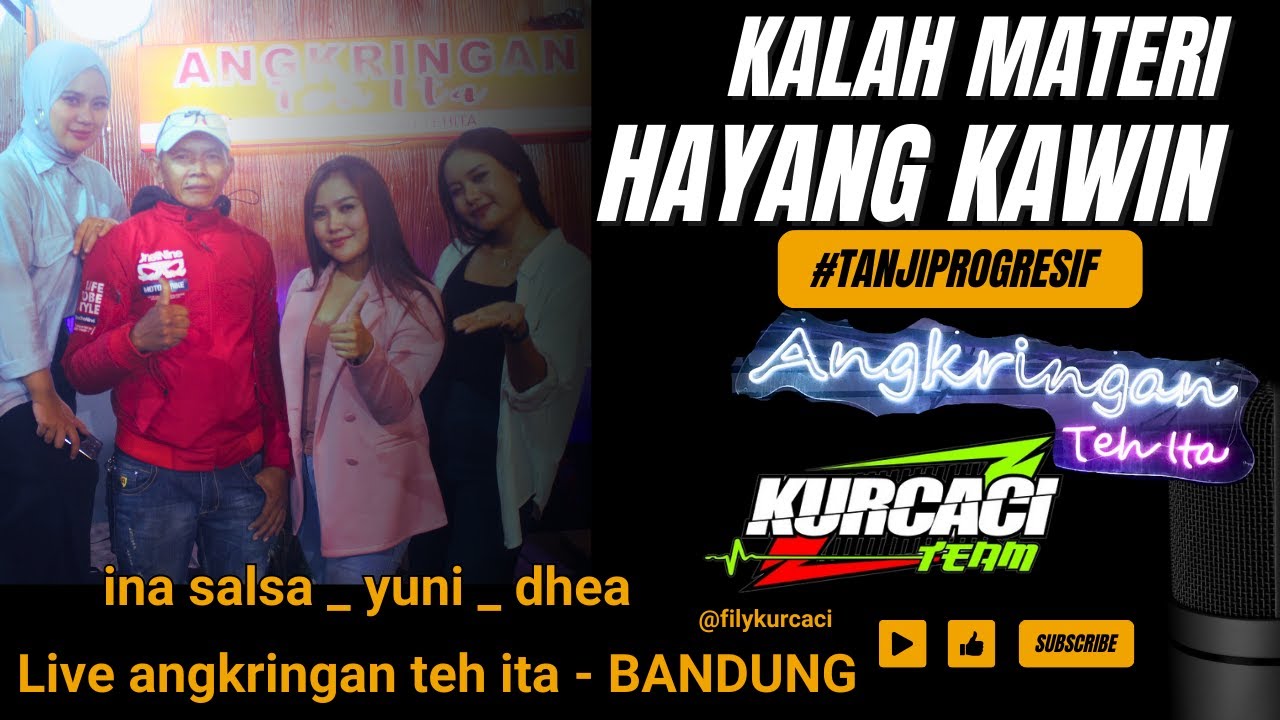 LIVE Angkringan Teh ITA || HAYANG KAWIN - Kalah materi DI SAWER BOZ HJ.YADI Pasar lembang hobahkeun