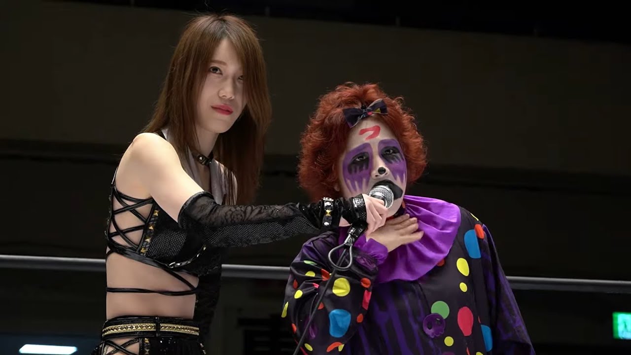 【スターダム】『ワレワレハ、宇宙人ダ』岩谷麻優とフキゲンのSWA世界王座戦を前に宇宙戦争勃発！？👽🛸💥-5.15後楽園ホール大会-【STARDOM】