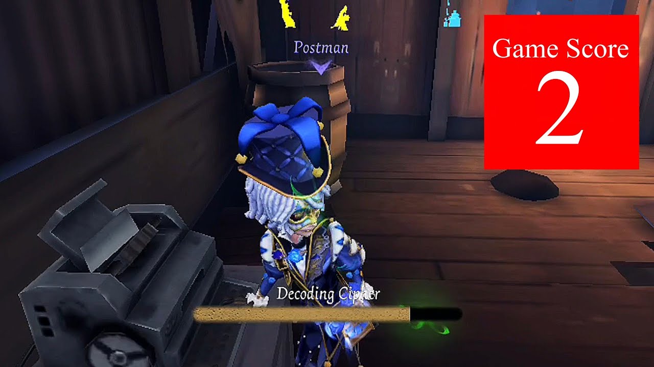 Hunter Doesn't Want to Chase Me | Postman Identity V | Rank Gameplay 488