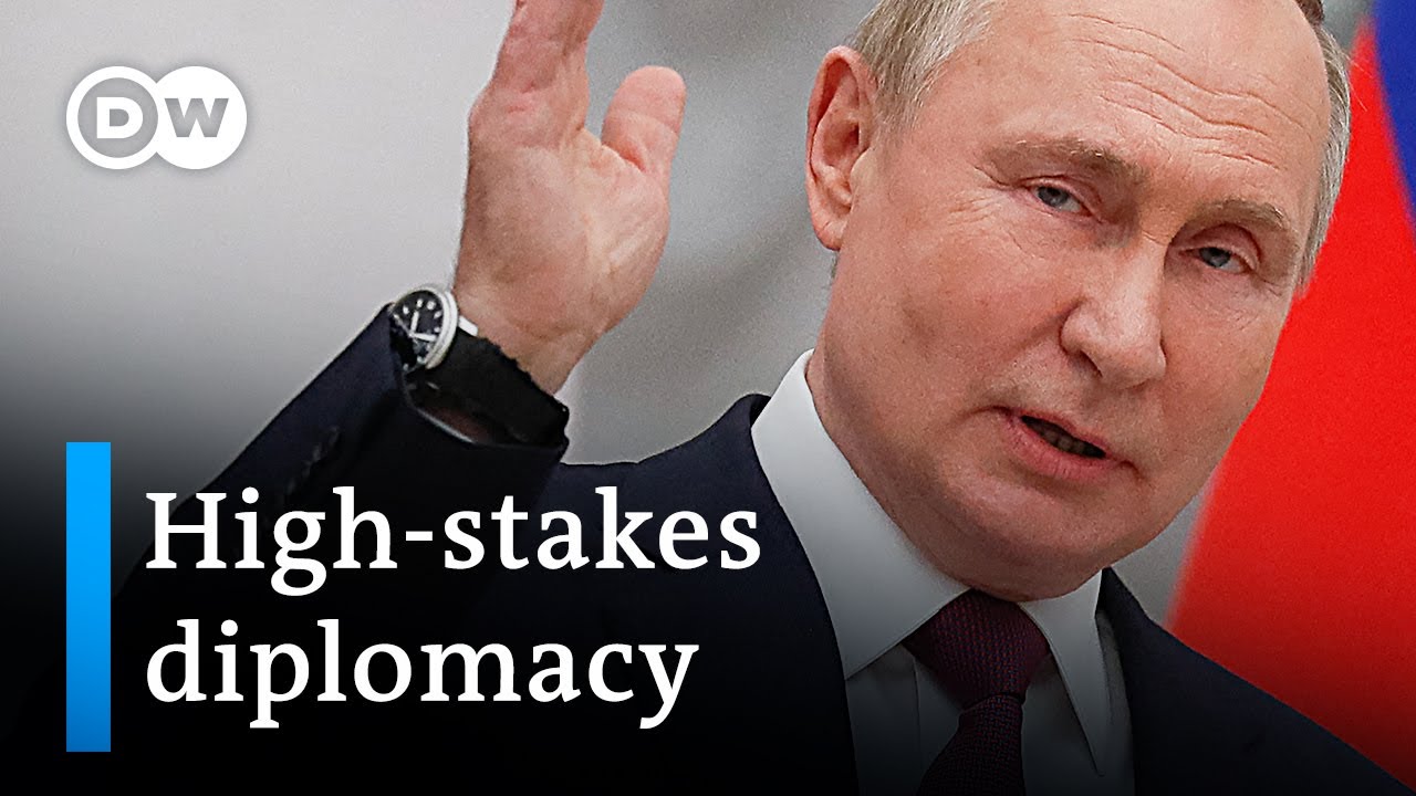 International community drives up diplomatic efforts to diffuse Ukraine crisis  | DW News