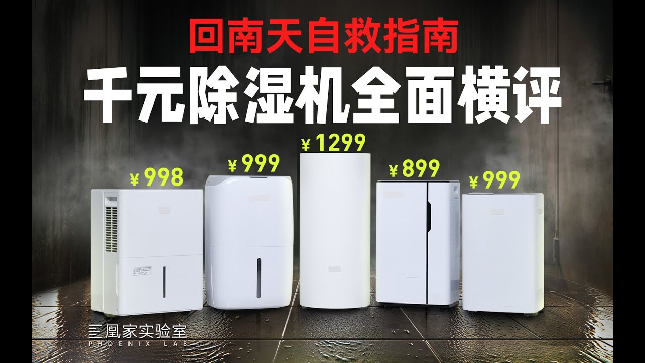 怒砸2万，拯救南方人！家用除湿机，该买哪个？｜凰家实验室