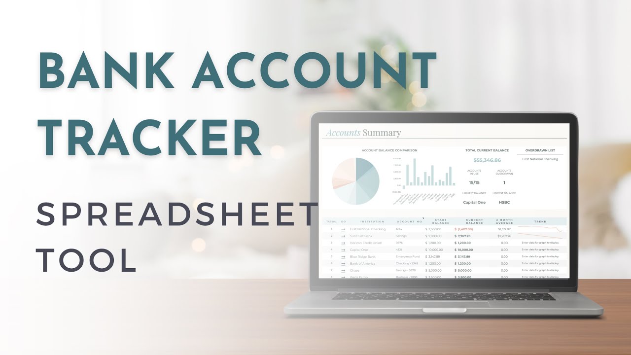 Effortless Bank Account Tracking in Google Sheets | Confident Coin Tutorial