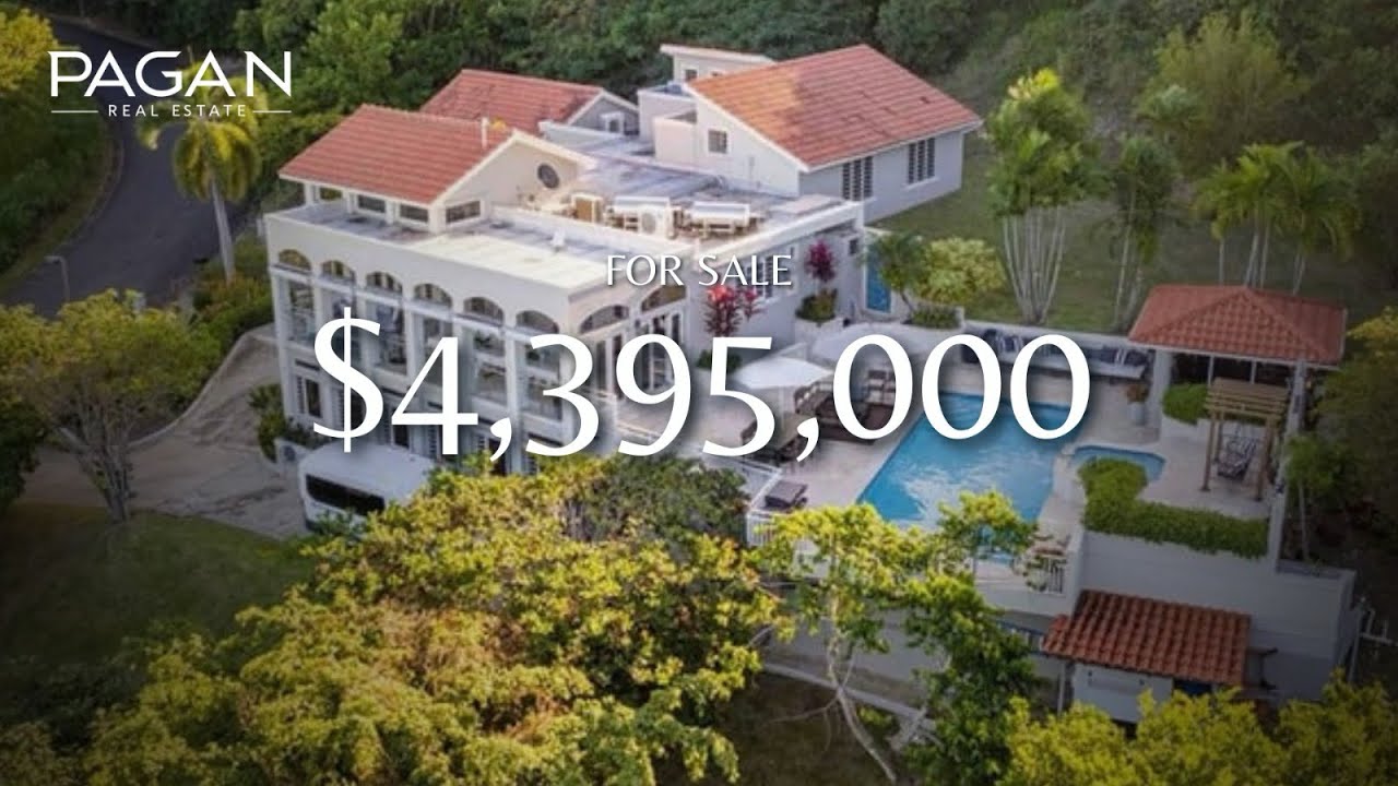 Descubre esta impresionante mansión Mansión en Palmas del Mar , Puerto Rico ✨🏠