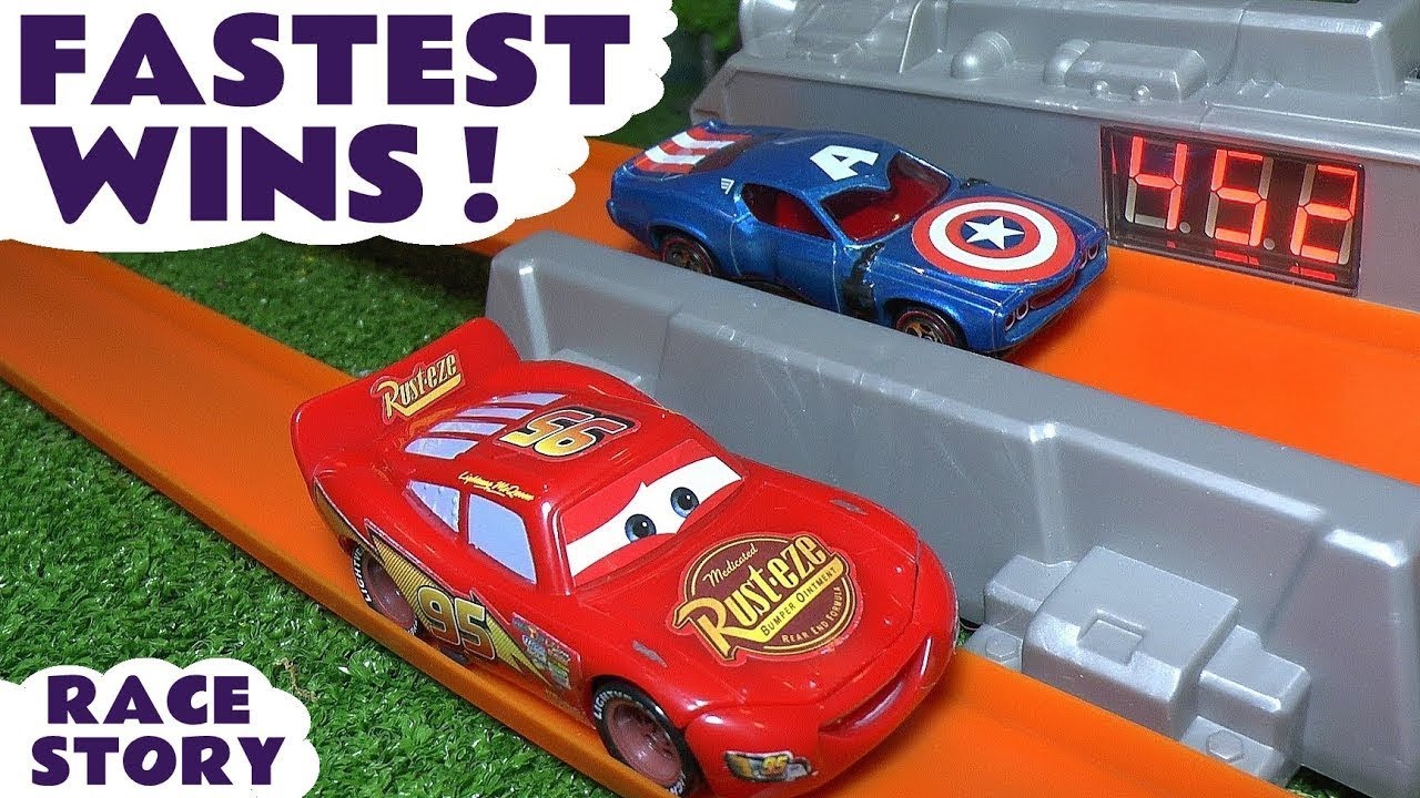 Toy Racing Cars Story with McQueen